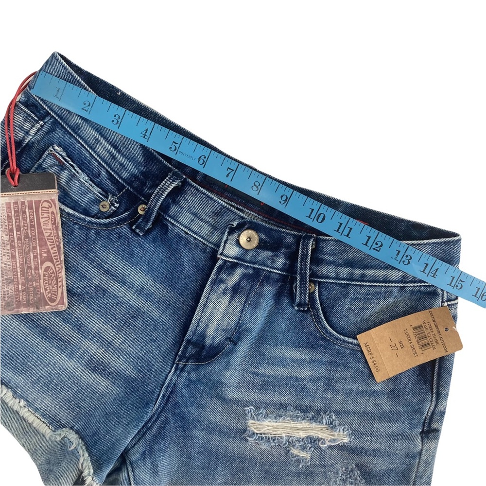 Cult of Individuality Tantra Distressed Shorts - Picture 6 of 13